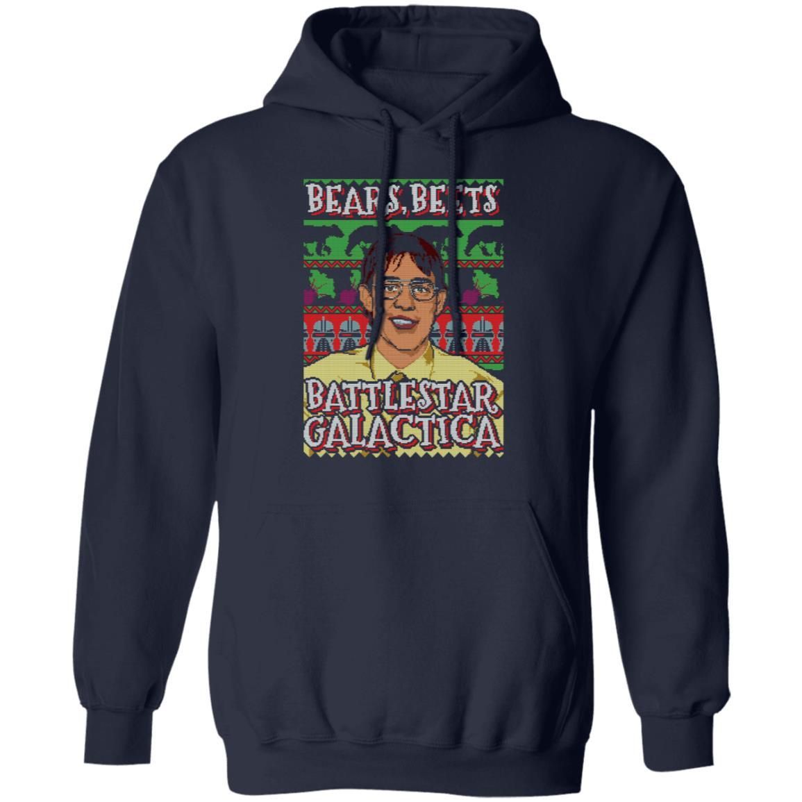 Bears Beets Battlestar Galactica Ugly Christmas Shirt Apparel Bears Beets Battlestar Galactica Ugly Christmas Shirt Apparel