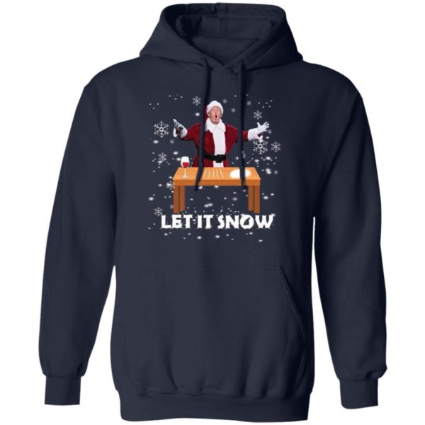 Let It Snow Santa Cocaine President Donald Trump Shirt Apparel