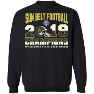 Appalachian State Mountaineers Sun Belt Football Champions Shirt Apparel