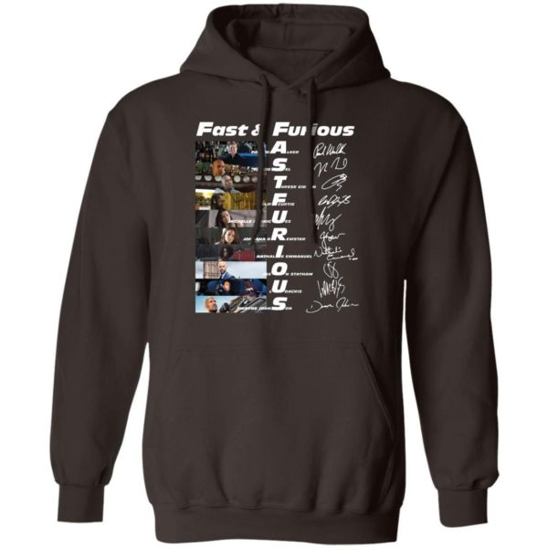 Fast And Furious Paul Walker Vin Diesel Tyrese Gibson Signatures Shirt Apparel