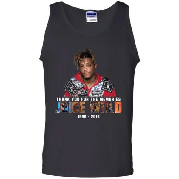 Thank You For The Memories Juice Wrld 1998 2019 Shirt Apparel