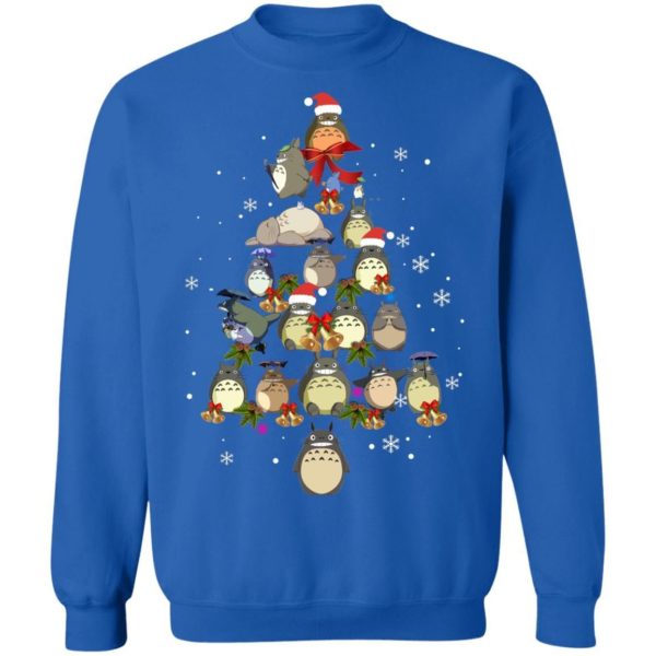 Totoro christmas tree christmas shirt Apparel