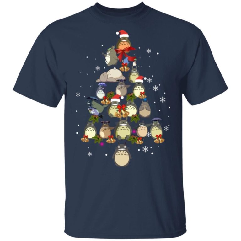 totoro christmas shirt