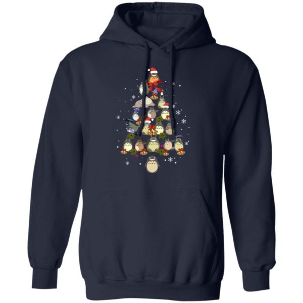 Totoro christmas tree christmas shirt Apparel