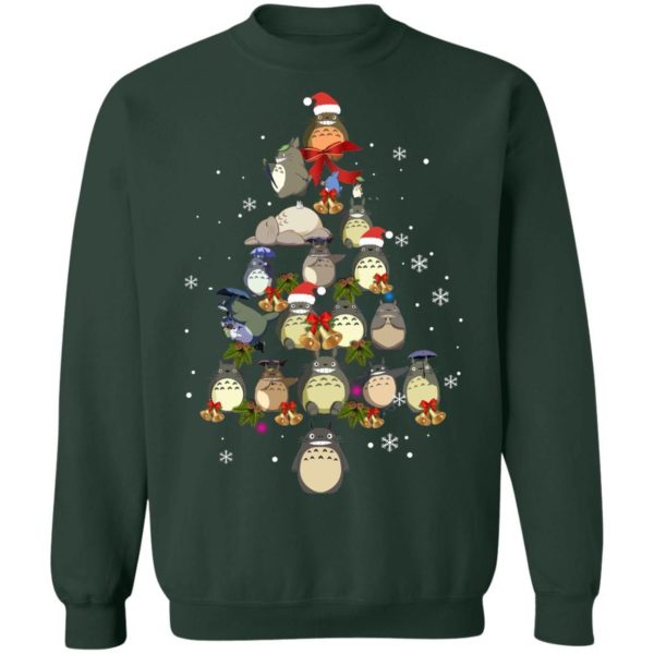 Totoro christmas tree christmas shirt Apparel