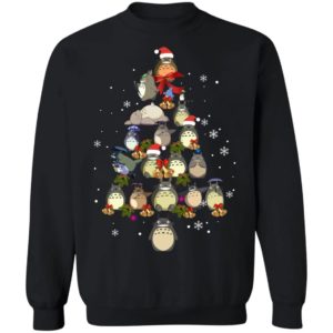 Totoro christmas tree christmas shirt Apparel