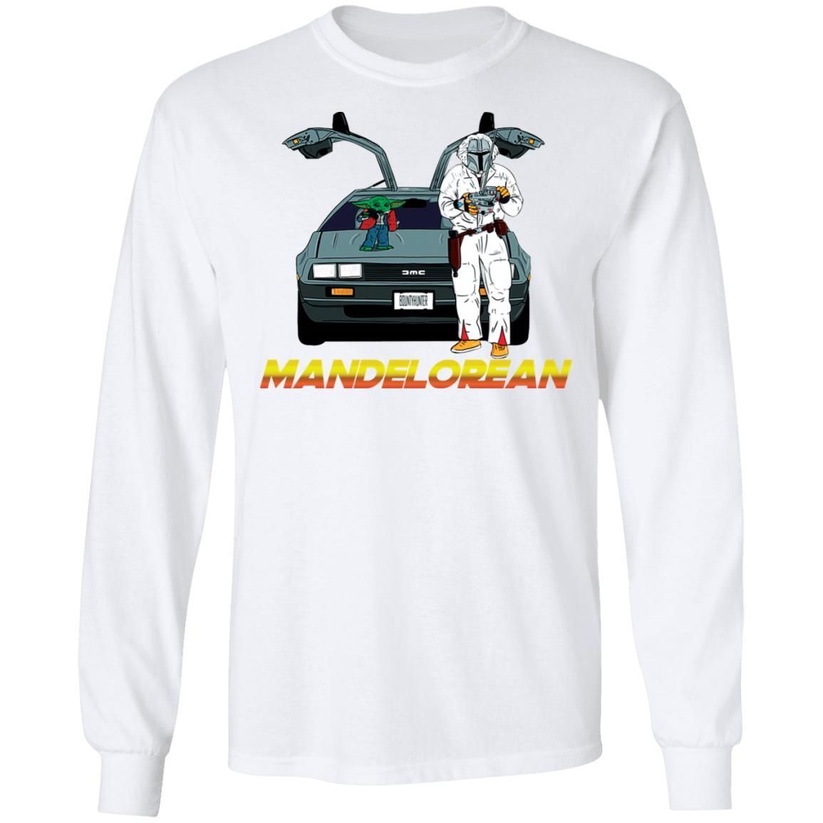 Baby Yoda and Boba Fett Mandelorean Shirt Apparel Baby Yoda and Boba Fett Mandelorean Shirt Apparel