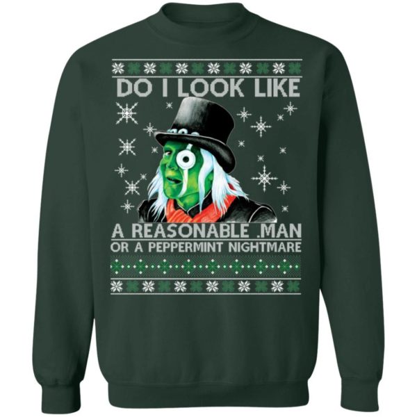 Mighty Boosh Do I Look Like A Reasonable Man Christmas Shirt Apparel