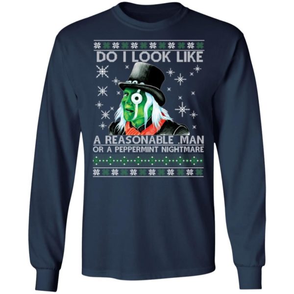 Mighty Boosh Do I Look Like A Reasonable Man Christmas Shirt Apparel