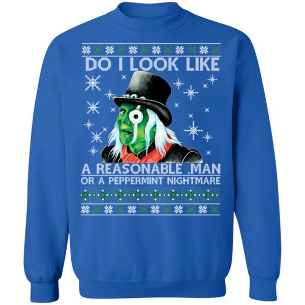 Mighty Boosh Do I Look Like A Reasonable Man Christmas Shirt Apparel