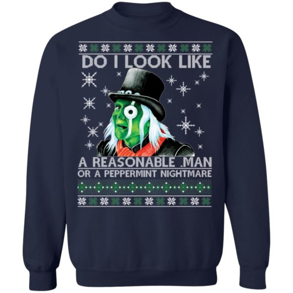 Mighty Boosh Do I Look Like A Reasonable Man Christmas Shirt Apparel