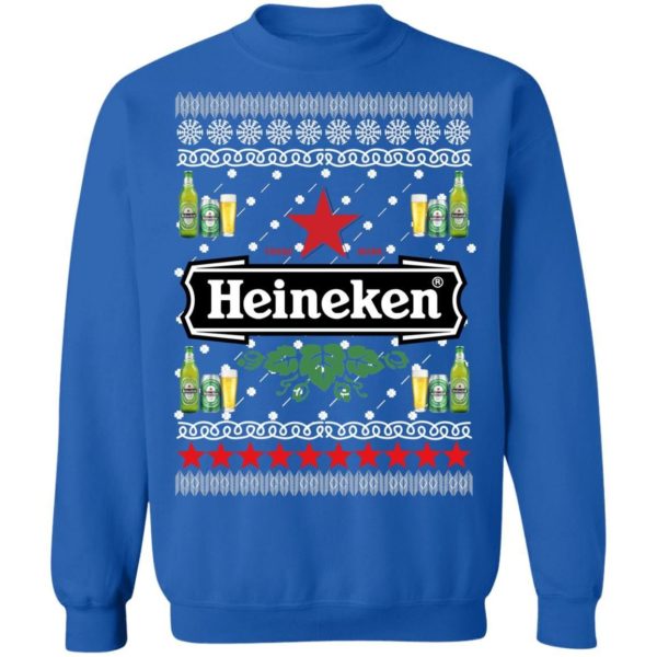 Heineken Beer Ugly Christmas Sweatshirt Apparel