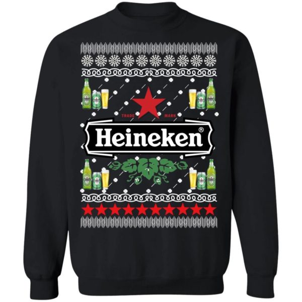 Heineken Beer Ugly Christmas Sweatshirt Apparel