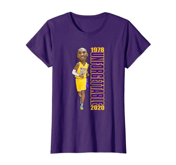 Kobe Bryant 1978 2020 Unforgettable Shirt Apparel