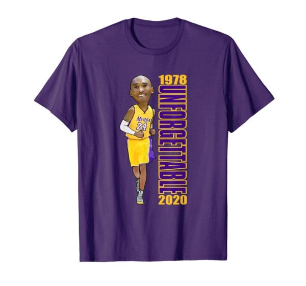 Kobe Bryant 1978 2020 Unforgettable Shirt Apparel