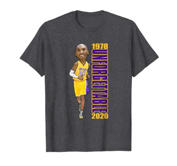 Kobe Bryant 1978 2020 Unforgettable Shirt Apparel