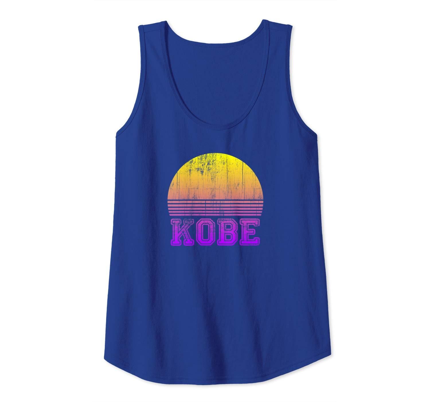 Distressed Kobe Sunset Japan Vacation Vintage Retro Souvenir Tank Top Apparel Distressed Kobe Sunset Japan Vacation Vintage Retro Souvenir Tank Top Apparel