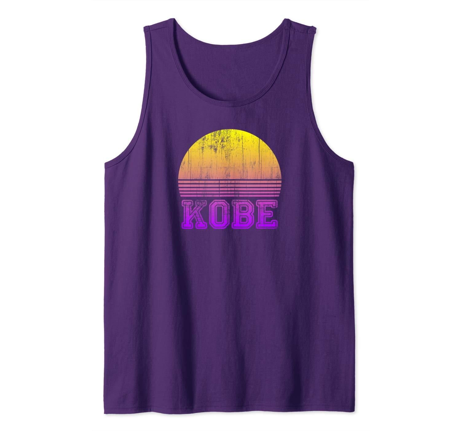 Distressed Kobe Sunset Japan Vacation Vintage Retro Souvenir Tank Top Apparel Distressed Kobe Sunset Japan Vacation Vintage Retro Souvenir Tank Top Apparel