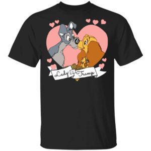 Valentine Lady And The Tramp Tee Shirt MT01 Uncategorized