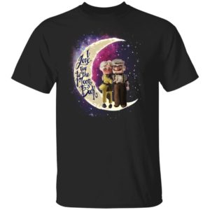 Valentine Carl And Ellie T shirt I Love You To The Moon And Back Shirt Apparel