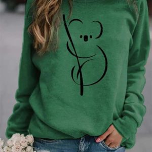 Saving Koala Sweatshirt Apparel