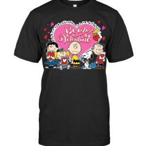 Snoopy and Charlie Brown Be My Valentine Shirt Apparel