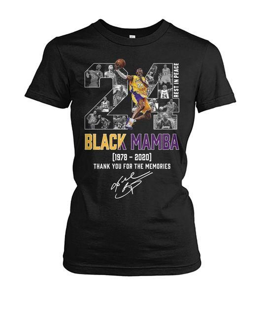 Black Mamba Kobe Bryant 20 Thank You For The Memories 1978 2020 Shirt Apparel Black Mamba Kobe Bryant 20 Thank You For The Memories 1978 2020 Shirt Apparel