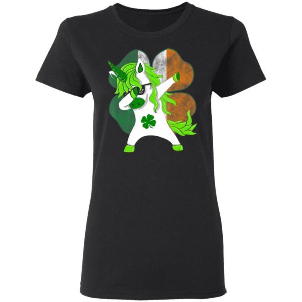 Dabbing Leprechaun Unicorn St.Patrick’s Day Lepricorn T Shirt Apparel