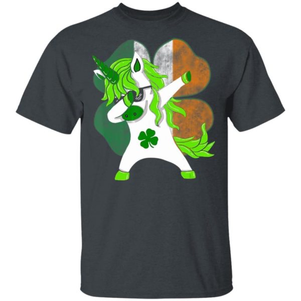 Dabbing Leprechaun Unicorn St.Patrick’s Day Lepricorn T Shirt Apparel