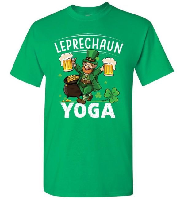 Leprechaun Yoga Unisex T Shirt Apparel