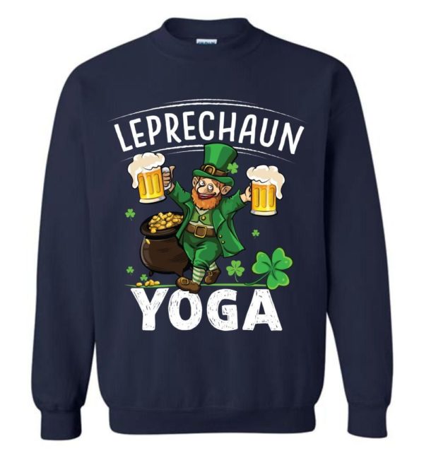 Leprechaun Yoga Unisex Sweatshirt Apparel
