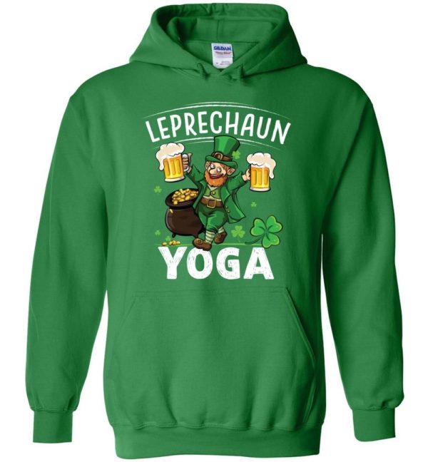 Leprechaun Yoga Unisex Hoodie Apparel