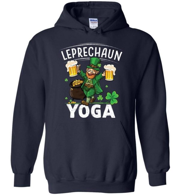 Leprechaun Yoga Unisex Hoodie Apparel