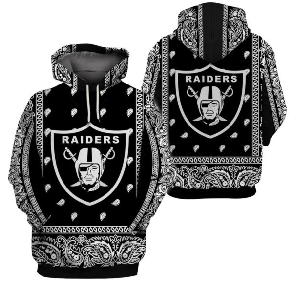 Oakland Raiders 3D Hoodies, 3D T Shirt Apparel