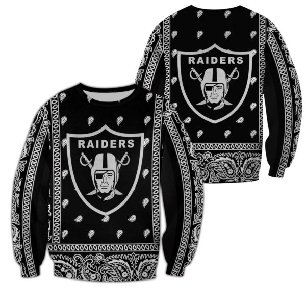 Oakland Raiders 3D Hoodies, 3D T Shirt Apparel