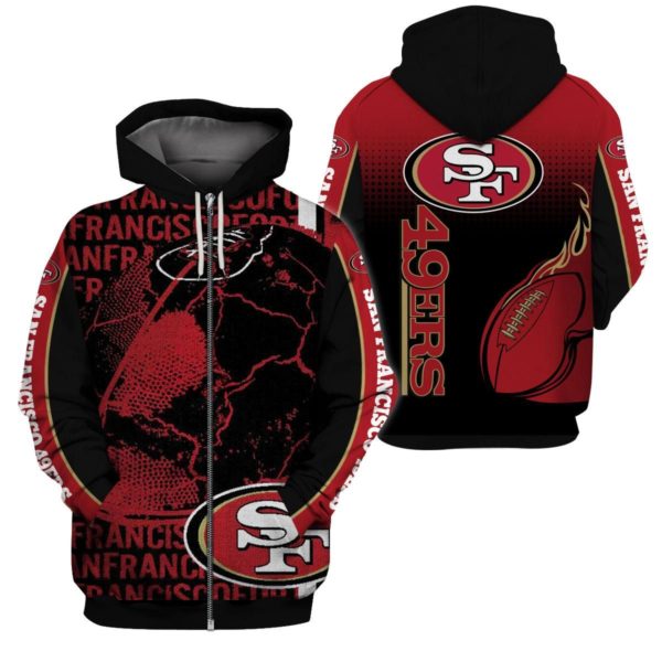 San Francisco 49ers 3D Shirt Apparel