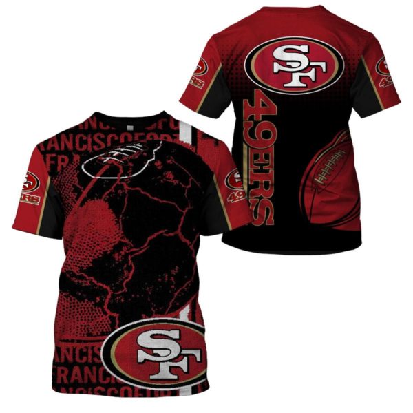 San Francisco 49ers 3D Shirt Apparel