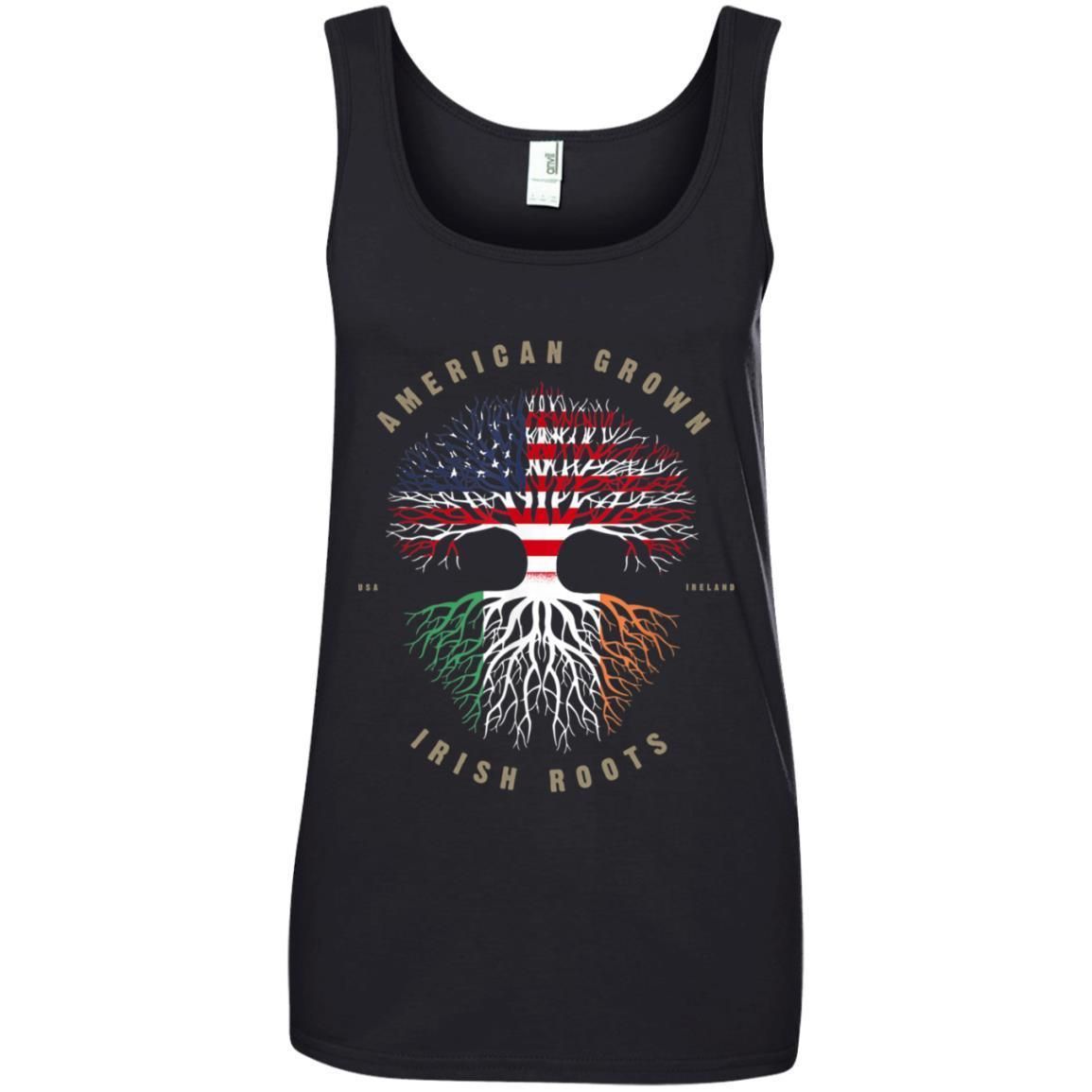 American Grown Irish Roots Ireland Flag Shirts Apparel American Grown Irish Roots Ireland Flag Shirts Apparel