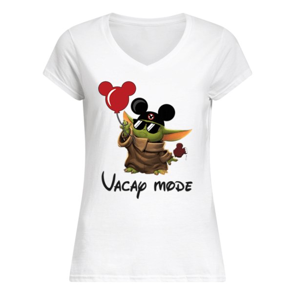 Baby Yoda Mouse Mickey IT Vacap Mode Mashup Shirt Apparel
