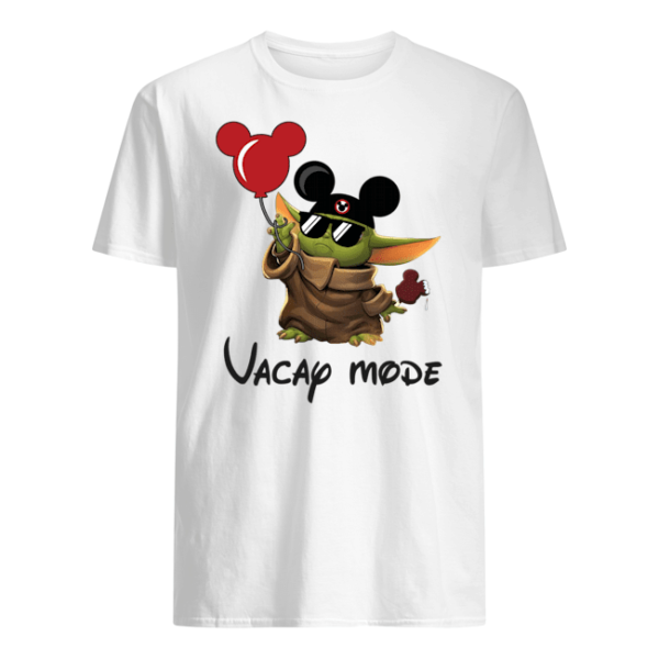 Baby Yoda Mouse Mickey IT Vacap Mode Mashup Shirt Apparel