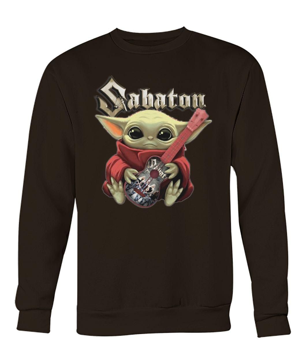 Baby Yoda Hug A Guitar Sabaton Shirt Apparel Baby Yoda Hug A Guitar Sabaton Shirt Apparel