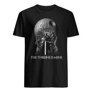 Death Star vs Darth Vader The Throne Is Mine Shirt Apparel