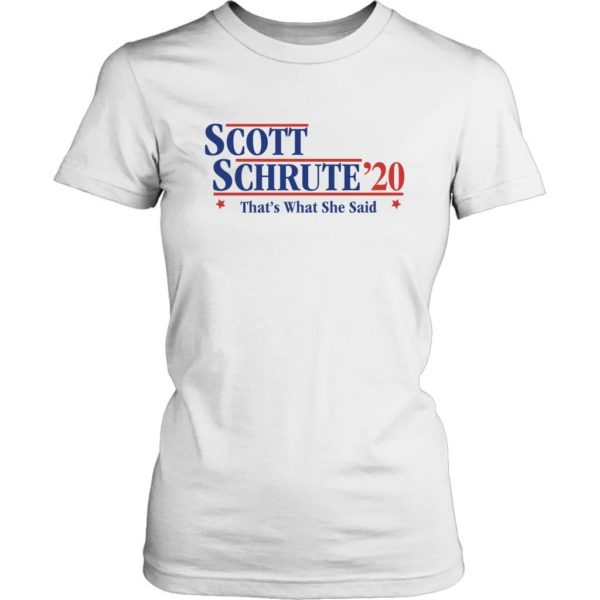 Scott Schrute 20 That's What She Said Women Shirt Apparel