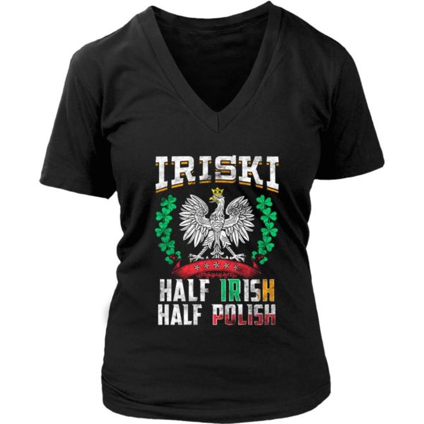 IRISKI Half Irish Half Polish Apparel