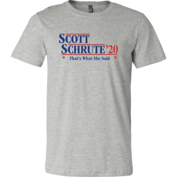 Scott Schrute 20 That's What She Said Men Shirt Apparel