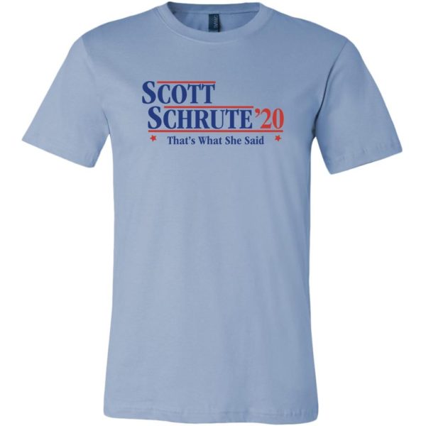 Scott Schrute 20 That's What She Said Men Shirt Apparel