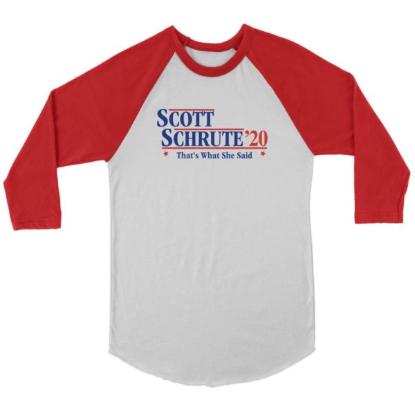 Scott Schrute 20 That's What She Said Men Shirt Apparel