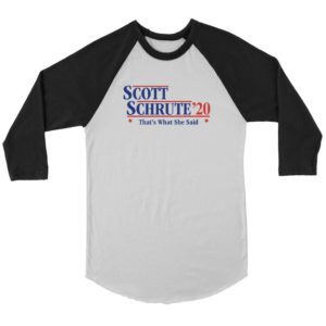 Scott Schrute 20 That's What She Said Men Shirt Apparel