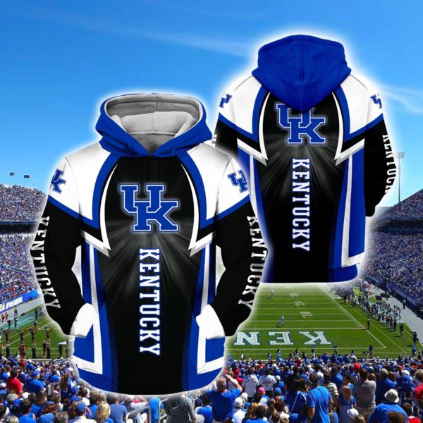 Kentucky Wildcats 3D Hoodies Apparel