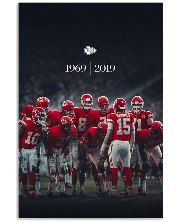 Patrick Mahomes Len Dawson Poster Apparel